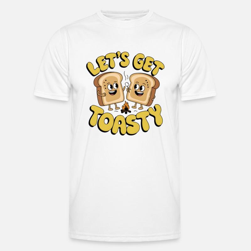 Lass uns warm werden Männer Funktions-T-Shirt