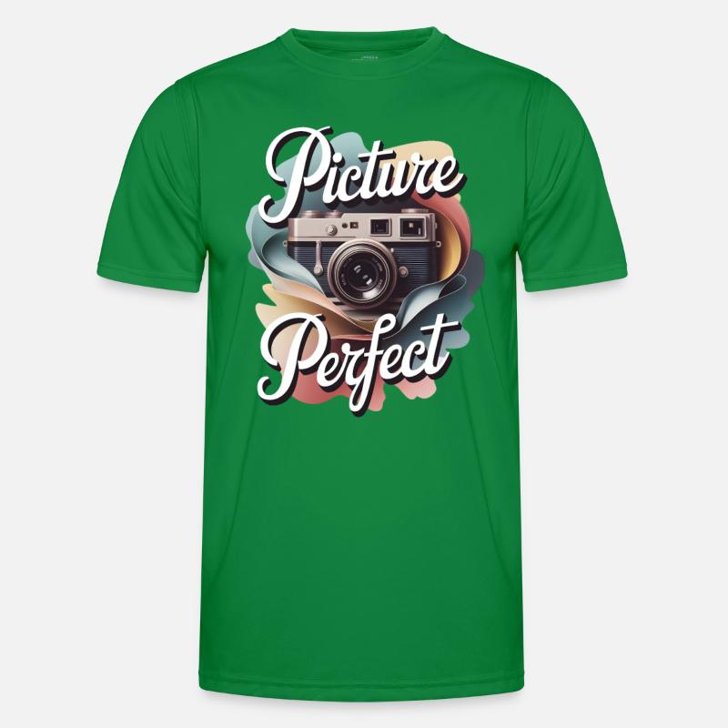 Perfektes Bild Männer Funktions-T-Shirt