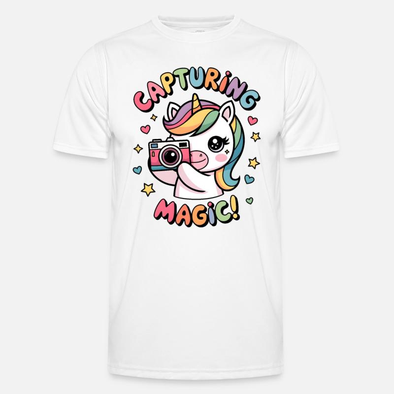 Capturing Magic! - Men's Functional T-Shirt - white