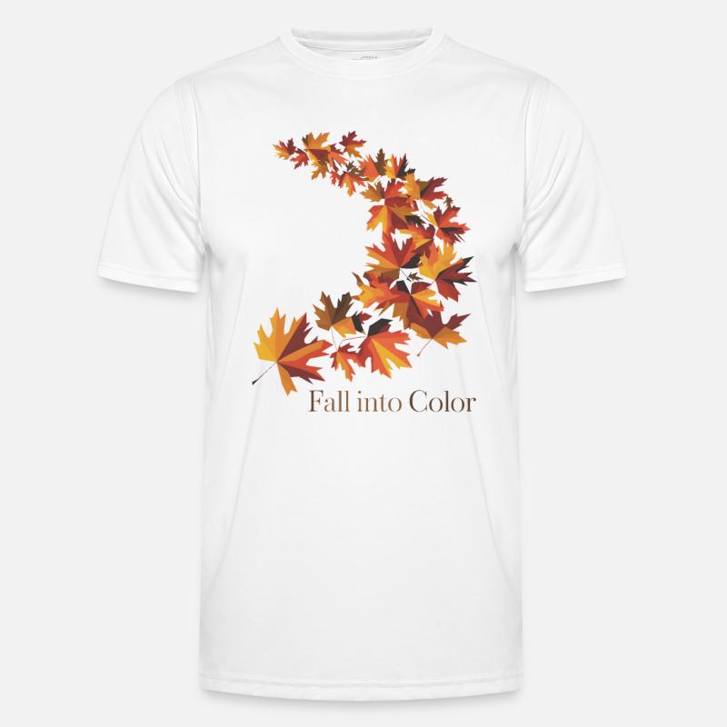 Tomber dans la couleur T-shirt sport Homme