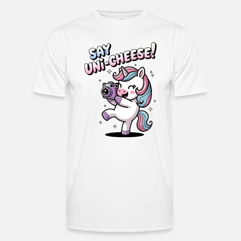 Sagen Sie Uni-Cheese! Männer Funktions-T-Shirt