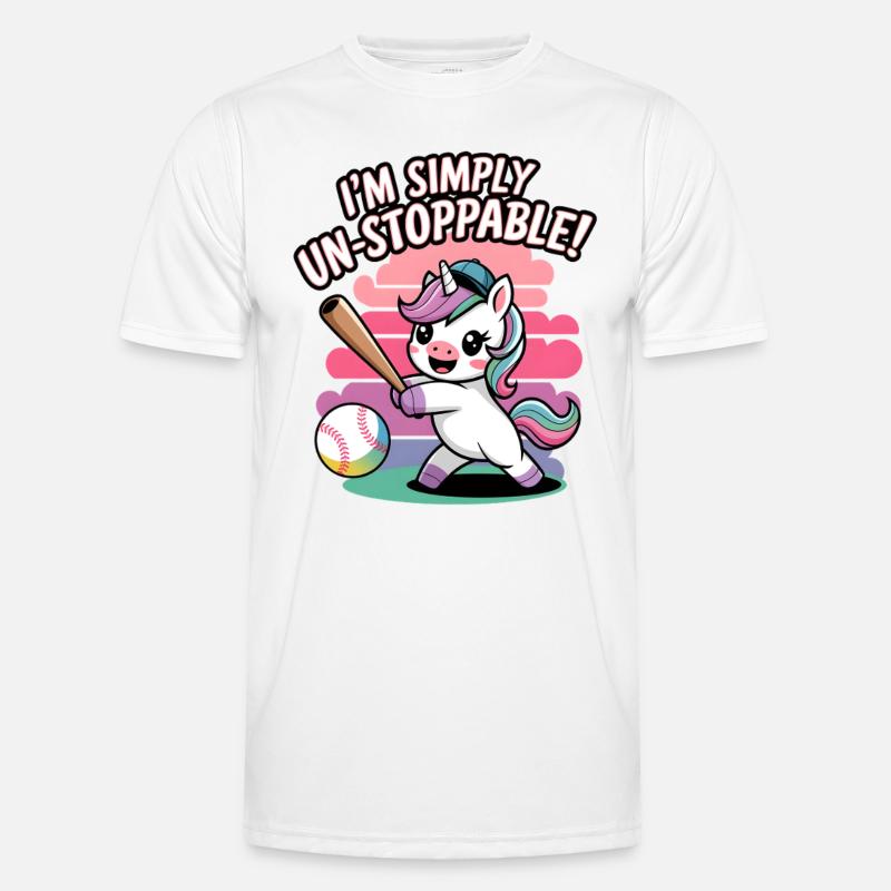 I'm Simply Un-stoppable! Men's Functional T-Shirt