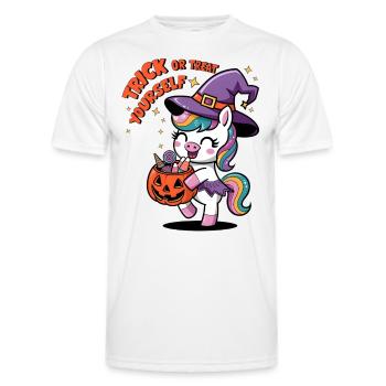 Süßes oder Saures selber - Männer Funktions-T-Shirt - Weiß - Vorne - AI Model Male 178 dark (178cm)