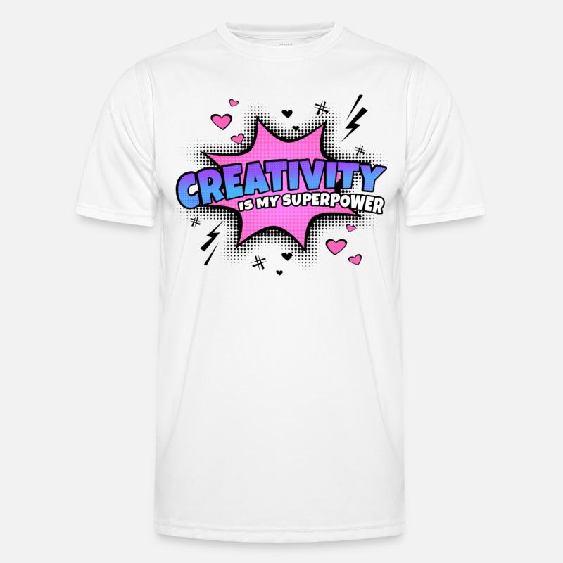Creativity is my superpower trait Men's Functional T-Shirt