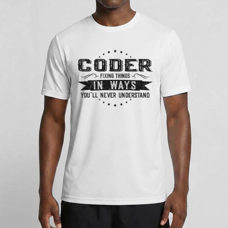 Programmer Colleagues Gift Profession Saying Men's Functional T-Shirt