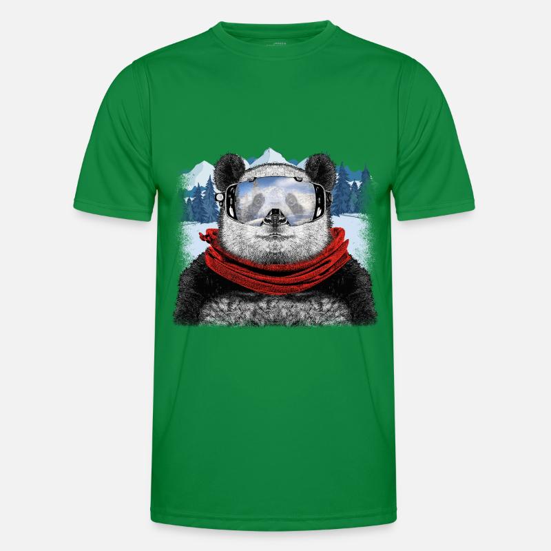 ski panda Men's Functional T-Shirt
