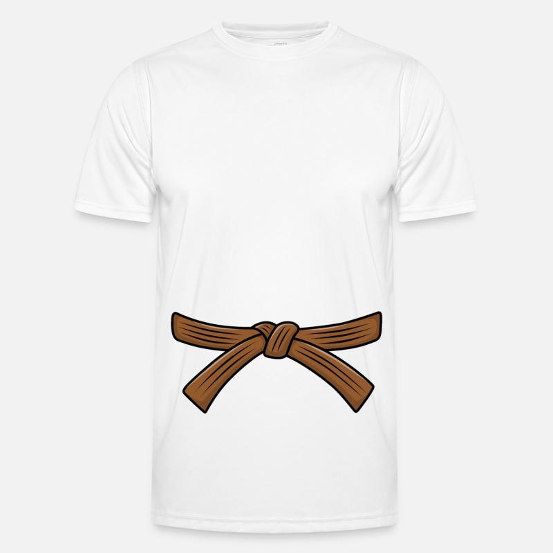 Karate Brown Belt Kyu Karate Student Gift Men's Functional T-Shirt