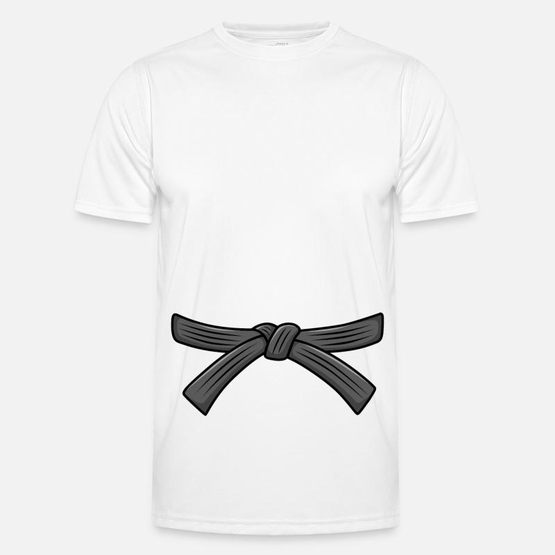 Judo Schwarzgurt Jiu Jitsu schwarzer Gürtel 1. Dan Männer Funktions-T-Shirt