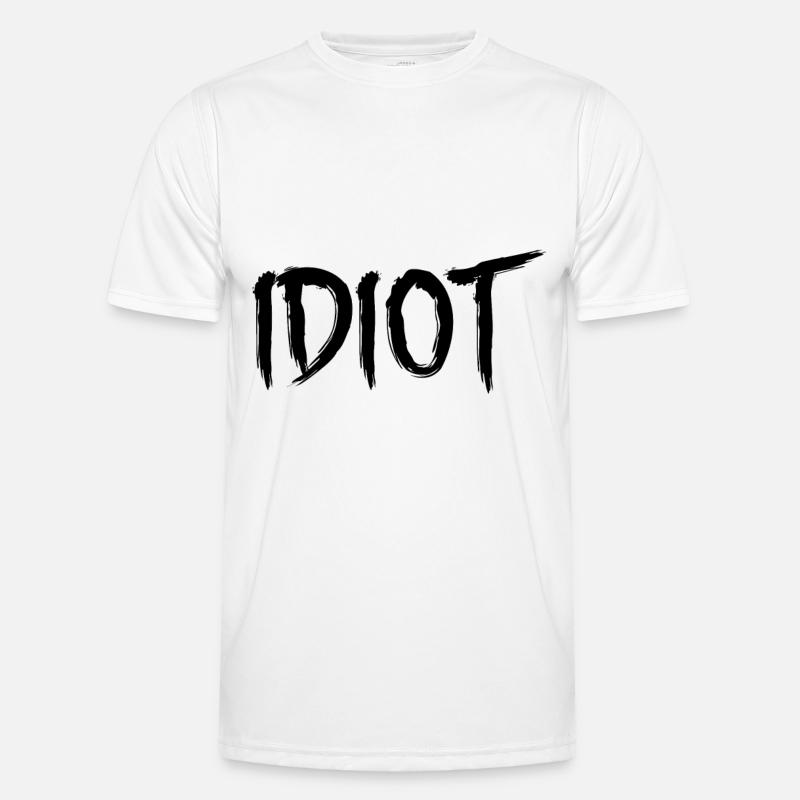IDIOT Männer Funktions-T-Shirt