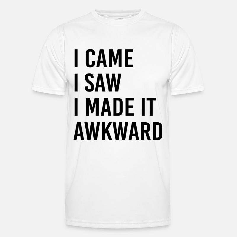 embarrassing - Men's Functional T-Shirt - white