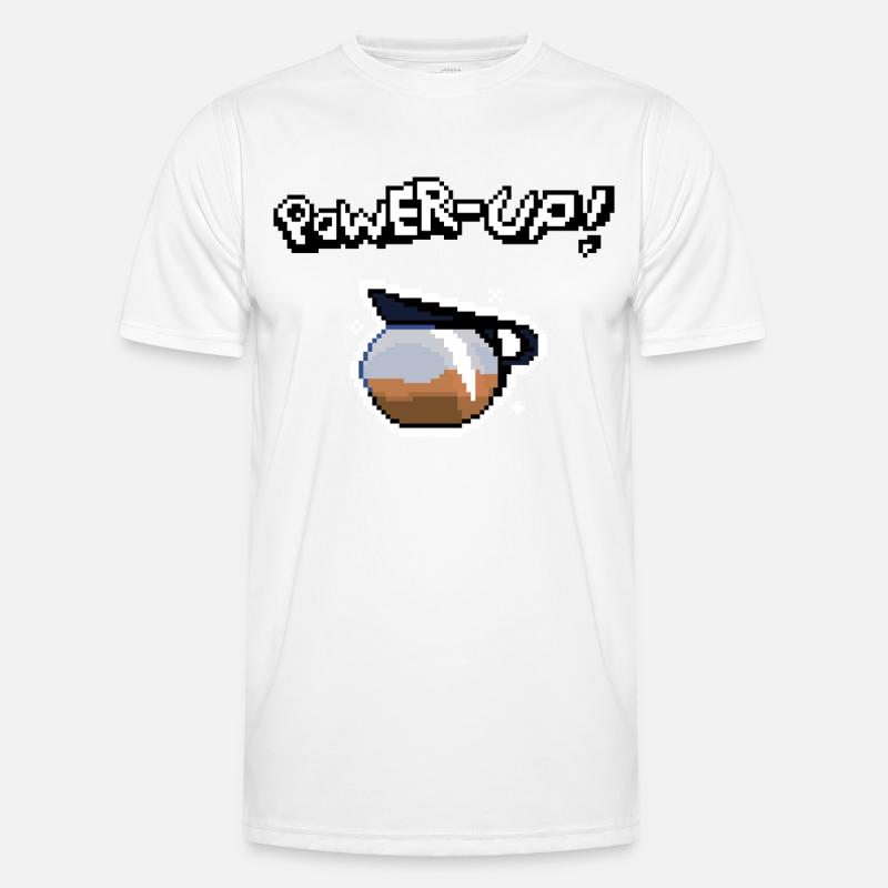 Power-Up! Männer Funktions-T-Shirt