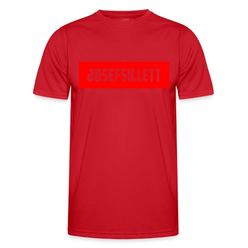Josef Sillett Red - Men's Functional T-Shirt