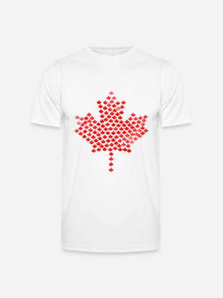 Canada Maple Leaf - Men's Functional T-Shirt - white