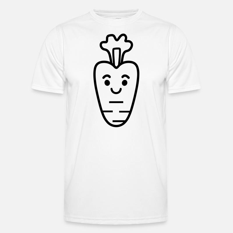 Karotte Männer Funktions-T-Shirt