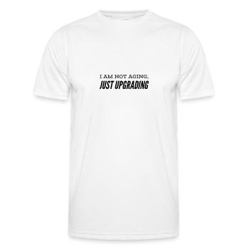 Funny Gift Idea Birthday - Men's Functional T-Shirt - white - Front - AI Model Male 178 dark (178cm)
