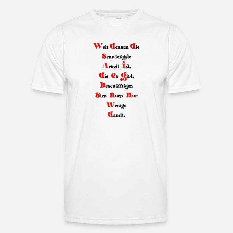 Arbeit Männer Funktions-T-Shirt