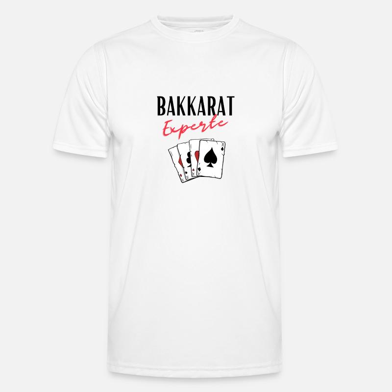 Bakkarat Experte Männer Funktions-T-Shirt
