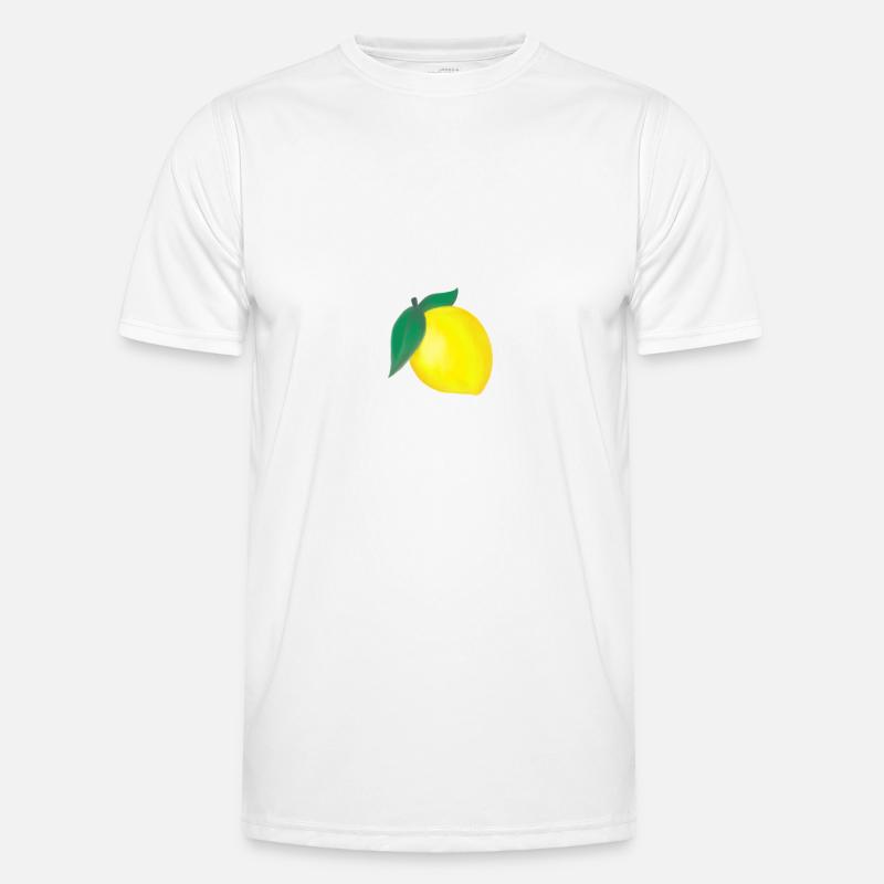 Zitrone Männer Funktions-T-Shirt