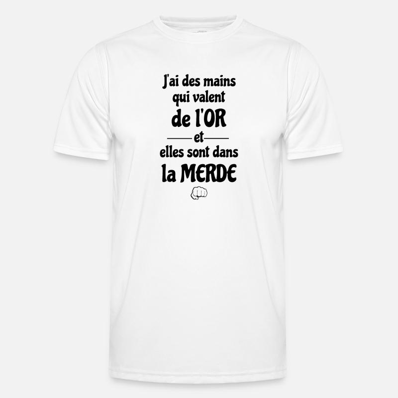 main d'or !! T-shirt sport Homme