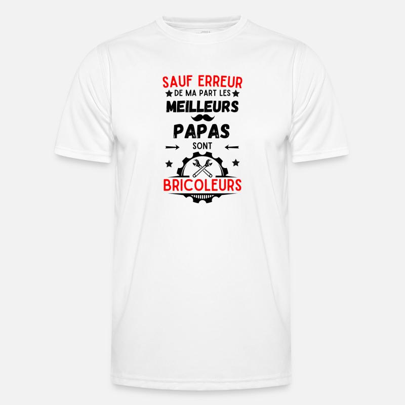 HANDWERKER BESTER PAPA Männer Funktions-T-Shirt