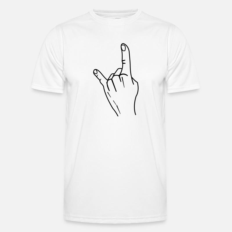 Main de roche T-shirt sport Homme