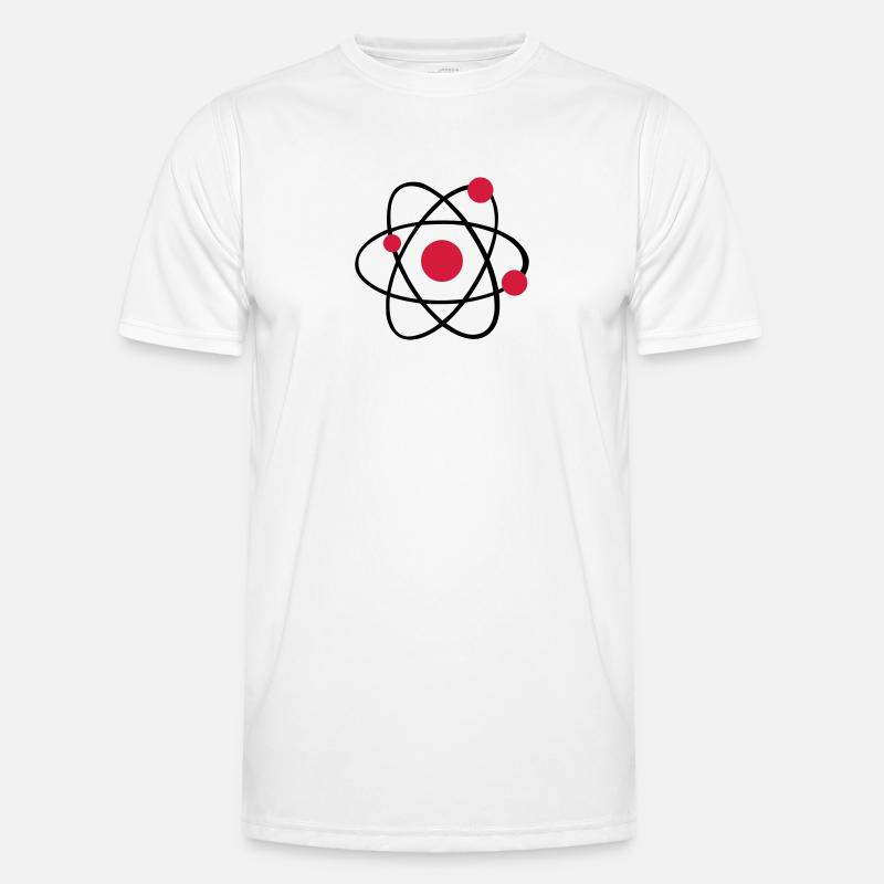 Atom Männer Funktions-T-Shirt
