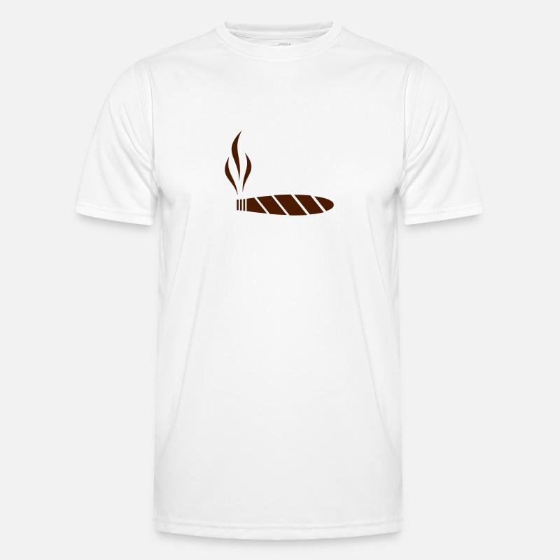 Zigarre Männer Funktions-T-Shirt