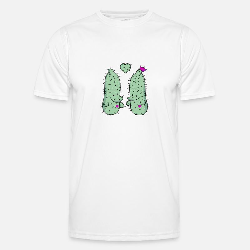 Amour de cactus T-shirt sport Homme