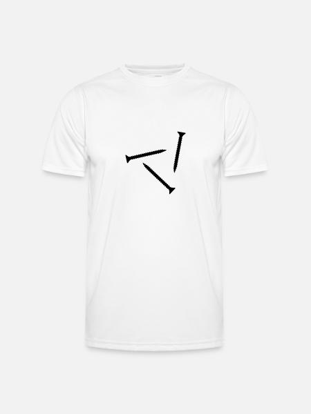 Vis - T-shirt sport Homme - blanc