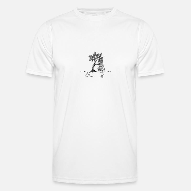 "never alone" Männer Funktions-T-Shirt