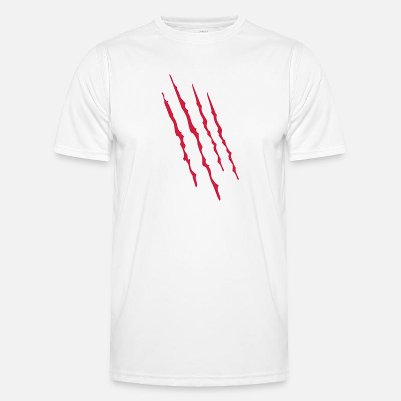 scratch 2541614 14872041 - Men's Functional T-Shirt - white