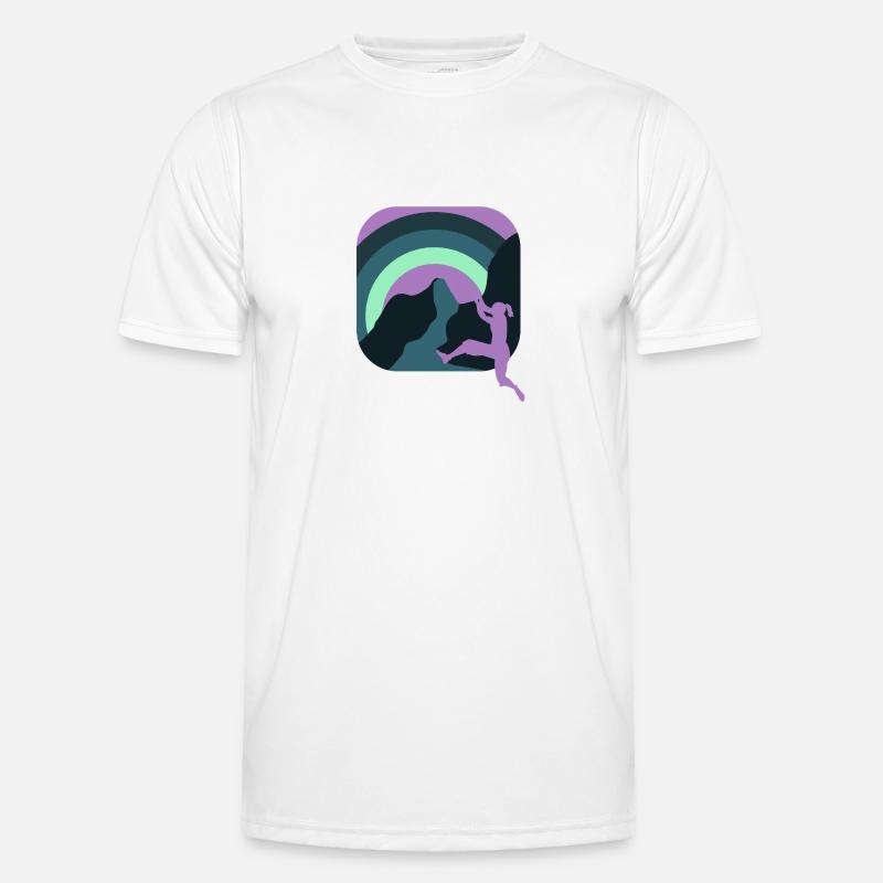 Bouldering Men's Functional T-Shirt