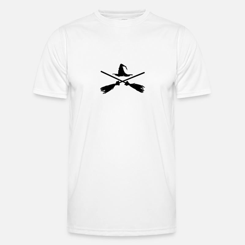 Traverser avec balai T-shirt sport Homme