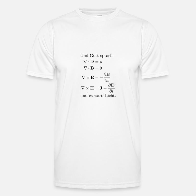maxwell equations Men's Functional T-Shirt