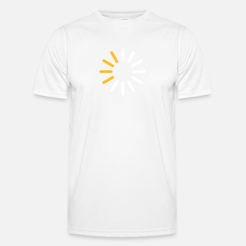 Progress Indicator For A Download Men's Functional T-Shirt