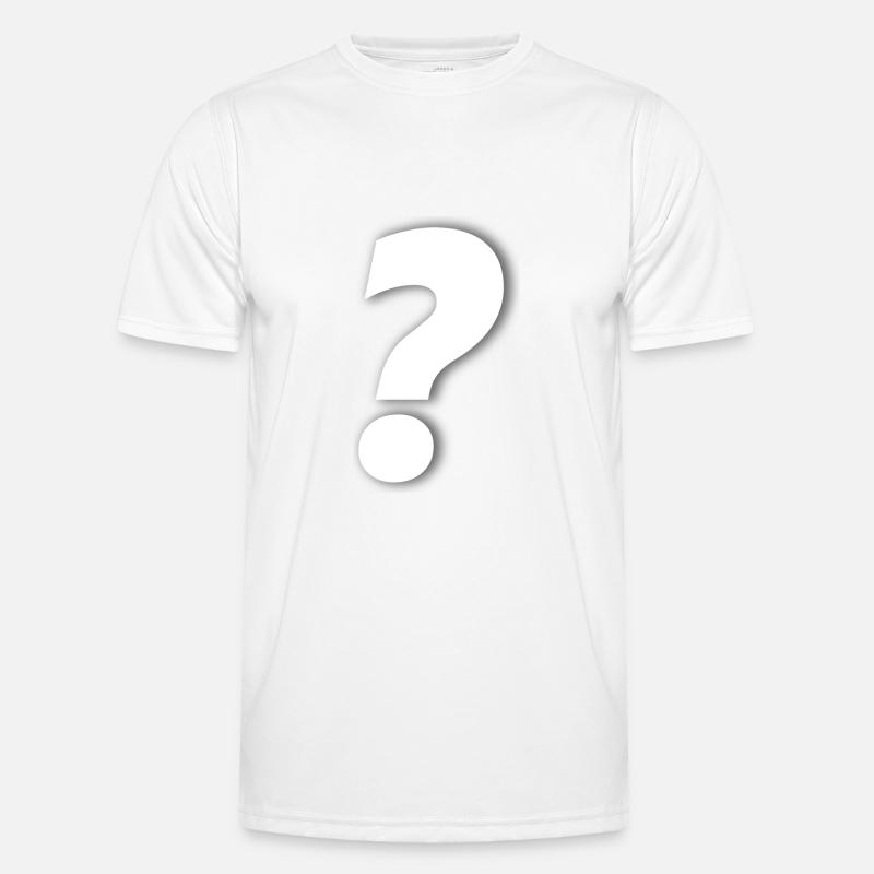 Question mark Men's Functional T-Shirt