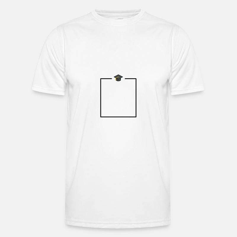 Ausbildung Studium Rahmen Männer Funktions-T-Shirt