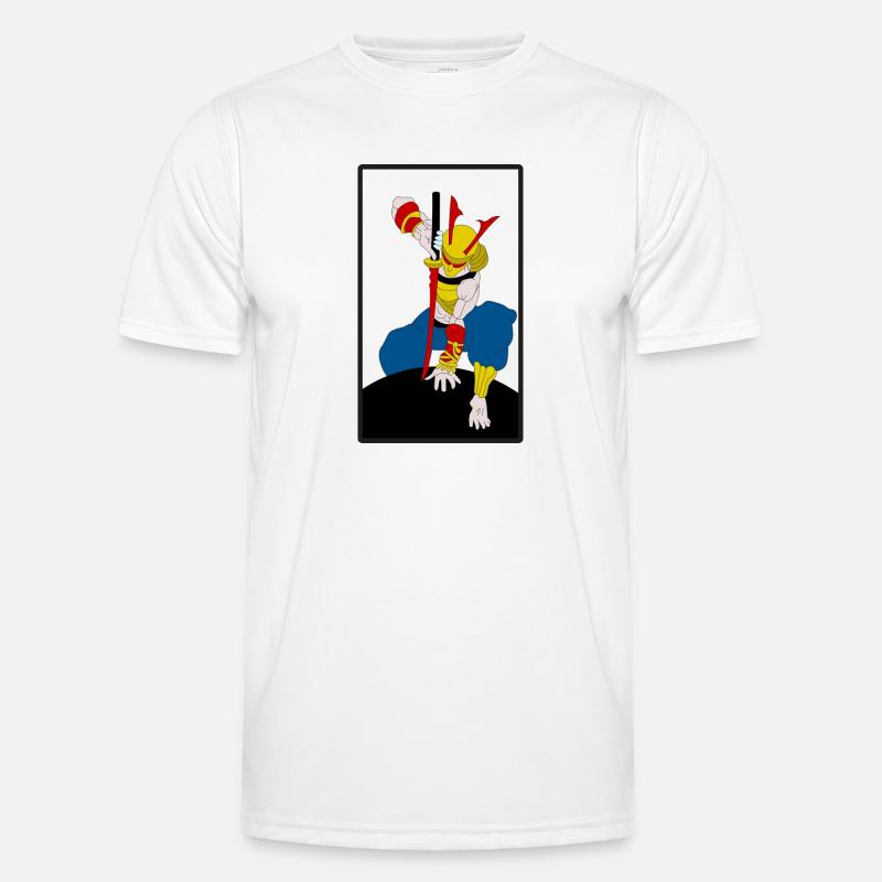Yellow Samurai Men's Functional T-Shirt