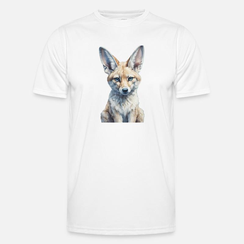 Fennec Fox - Men's Functional T-Shirt - white