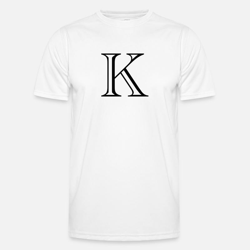 K - Men's Functional T-Shirt - white