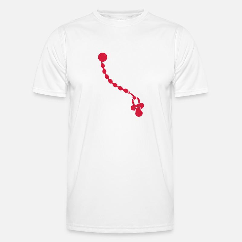 Pacifier - Men's Functional T-Shirt - white