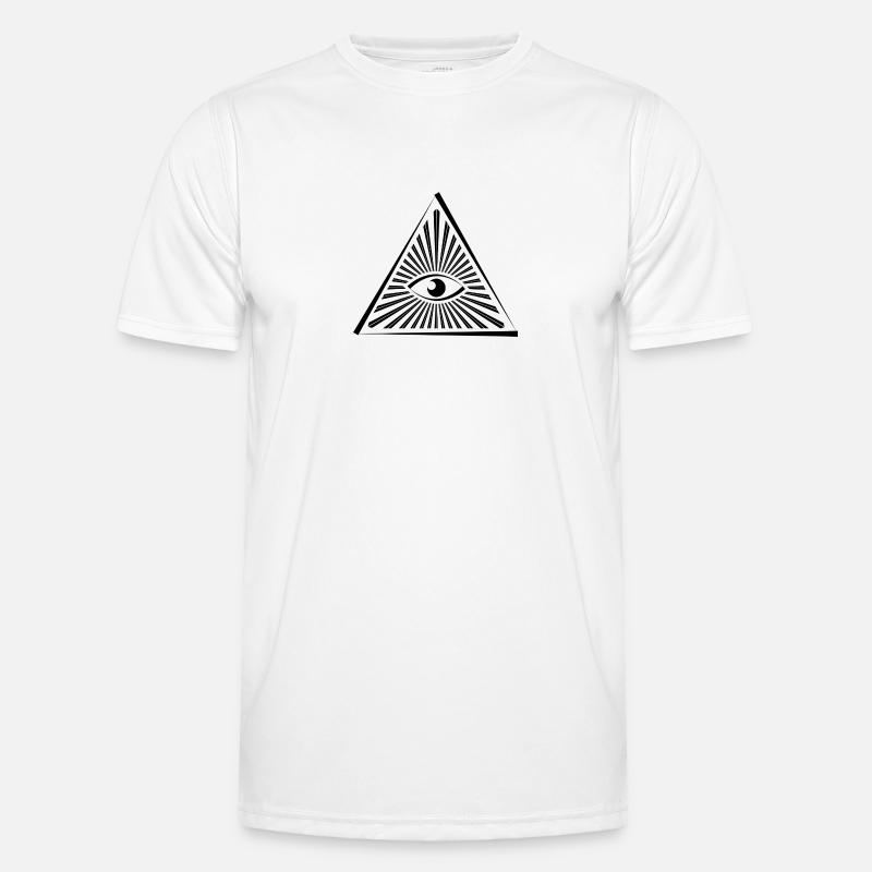 Illuminati Männer Funktions-T-Shirt
