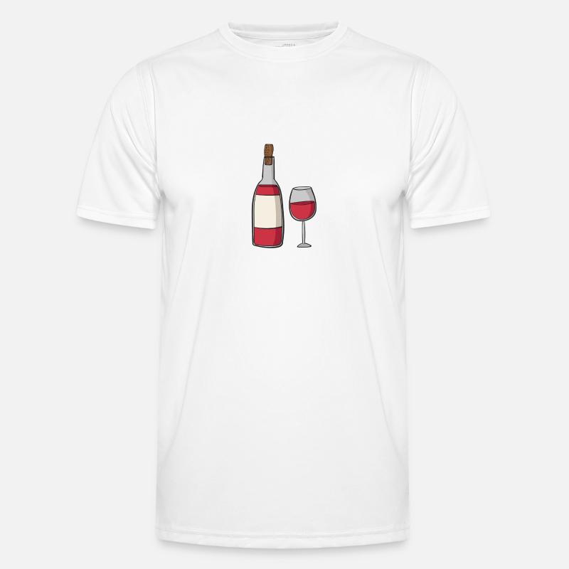 wine Männer Funktions-T-Shirt