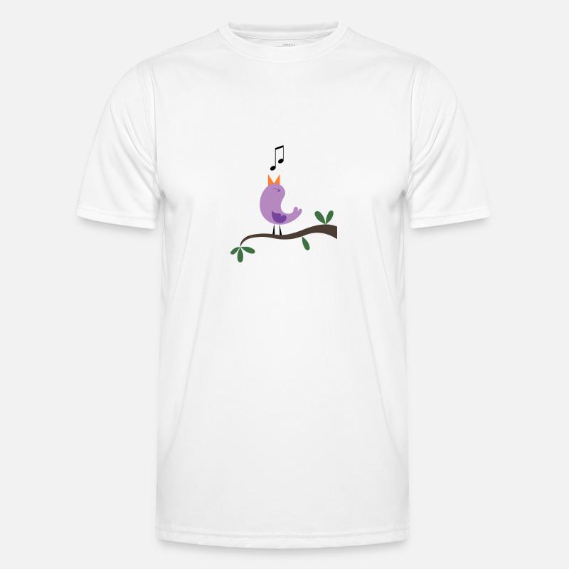 Vogel Männer Funktions-T-Shirt