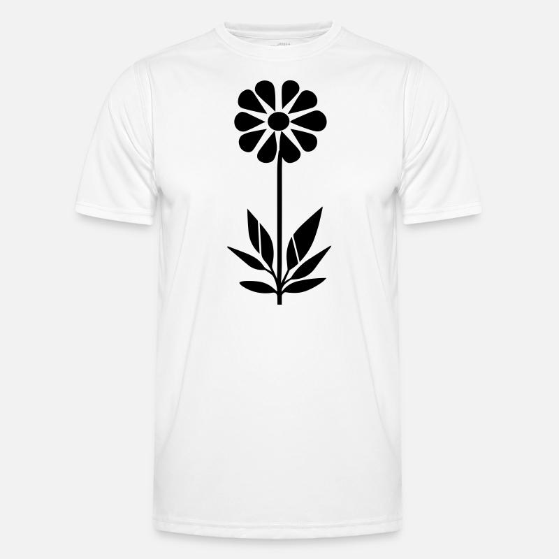 Flower with stem Men's Functional T-Shirt