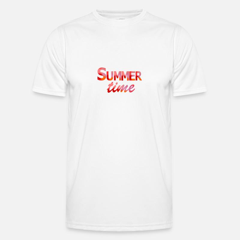 Heure d'été T-shirt sport Homme