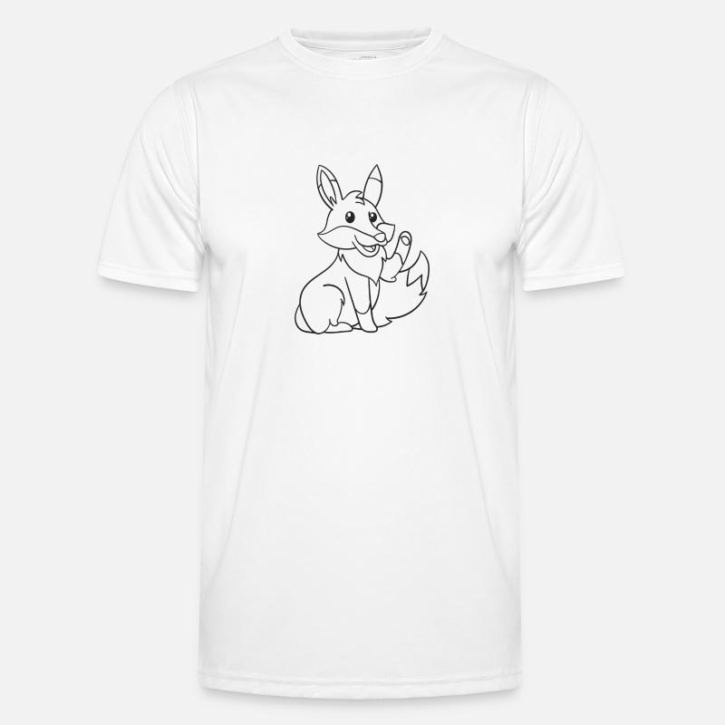 Fox, foxes, gift, gift idea Men's Functional T-Shirt