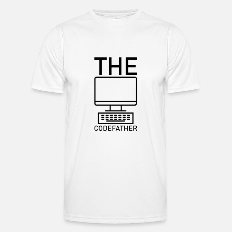 The Codefather 2 - Men's Functional T-Shirt - white