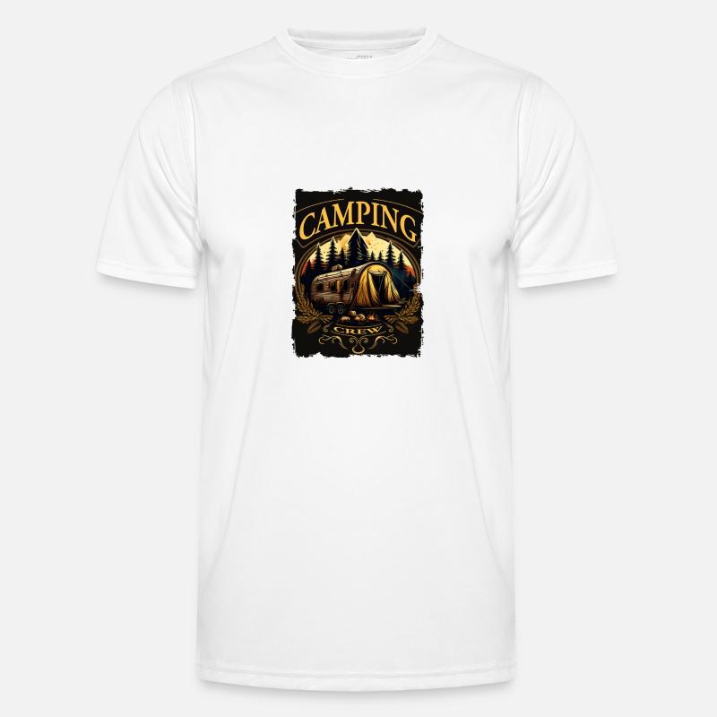 Camping Crew Männer Funktions-T-Shirt