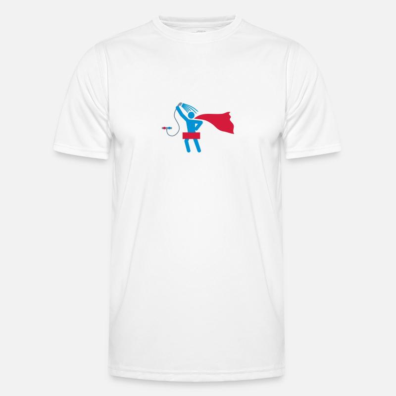duschen HEH 3 farb vektor Männer Funktions-T-Shirt